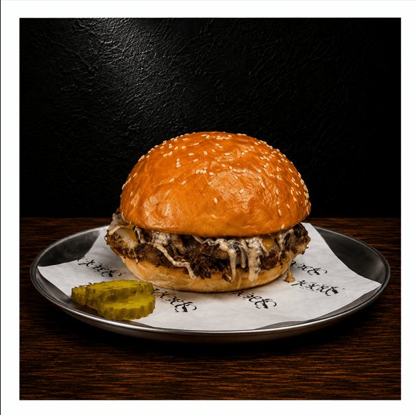 Truffle burger