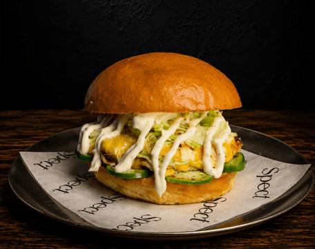 Spicy Grilled Chicken Burger