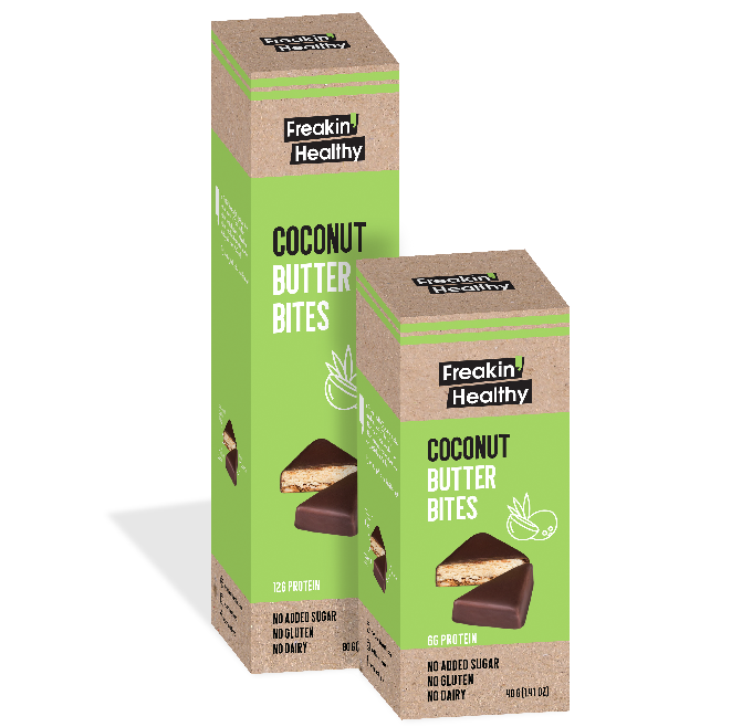 Freaking Healthy 2pcs Coconut Butter Bites