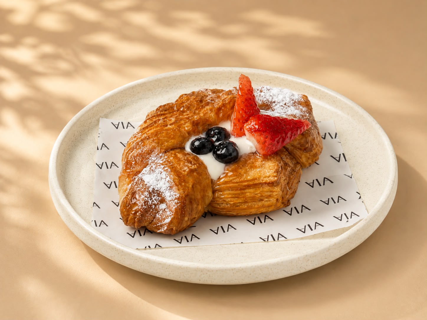 Strawberry Danish