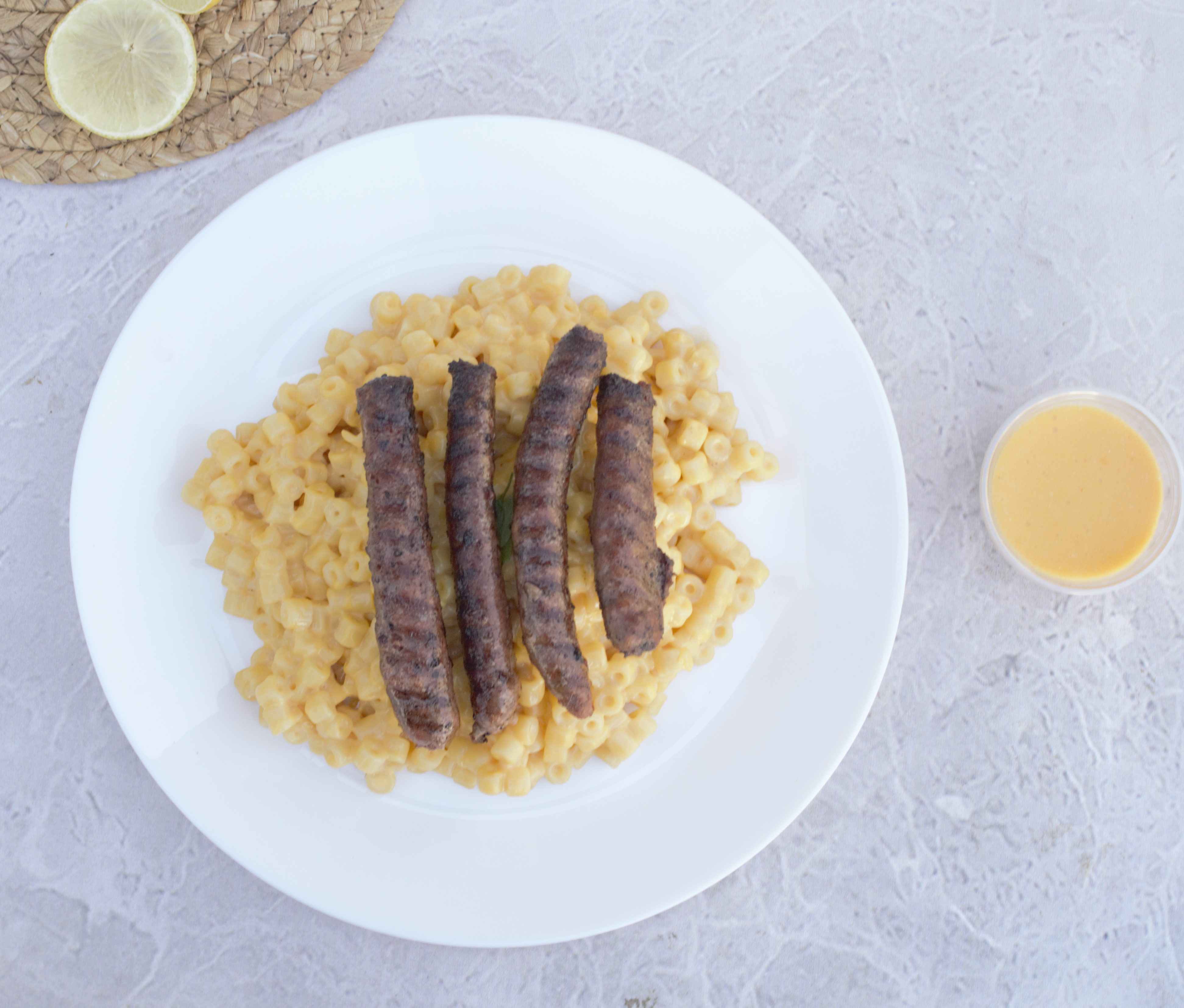 Mac & Cheese with Sausage