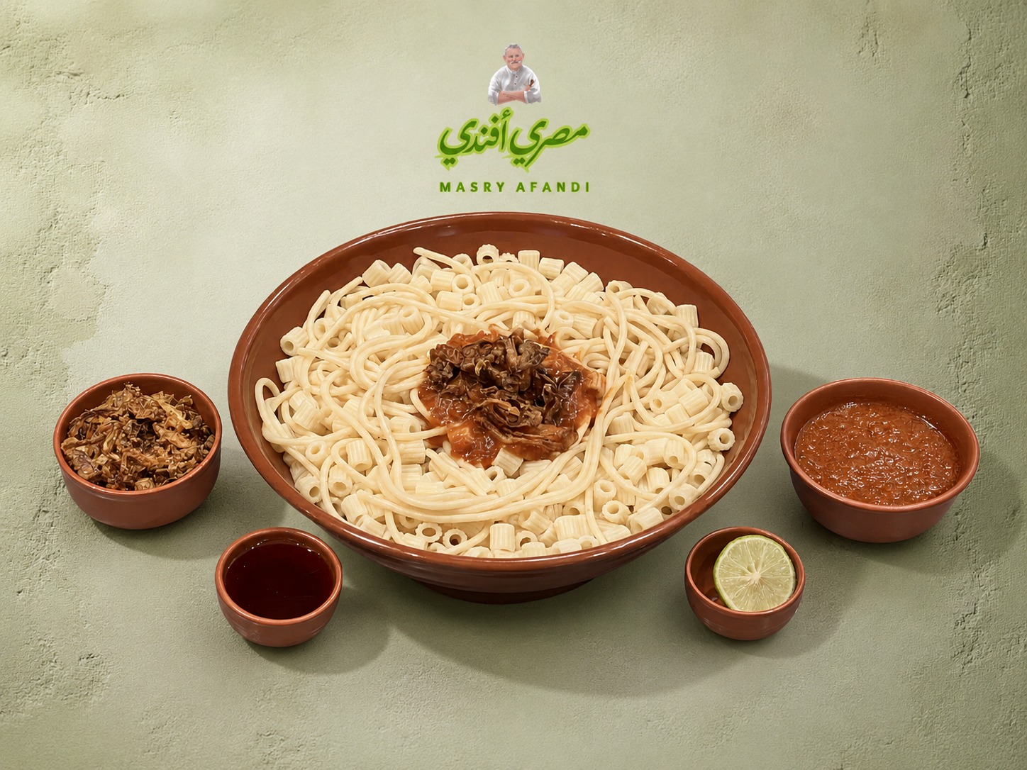 مكرونة الإنسجام وسط