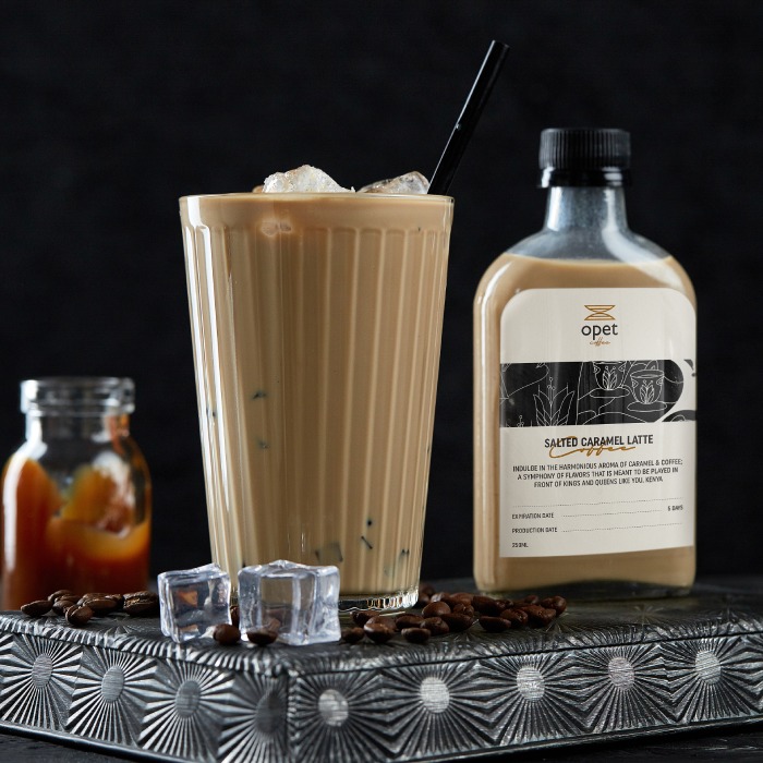 Iced Salted Caramel Latte Bottle