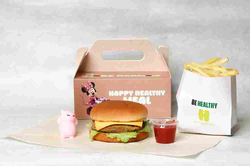 Happy Healthy Meal (Beef Burger)