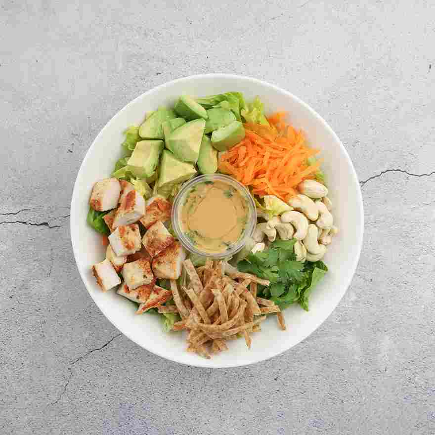 Crunch Avocado Salad