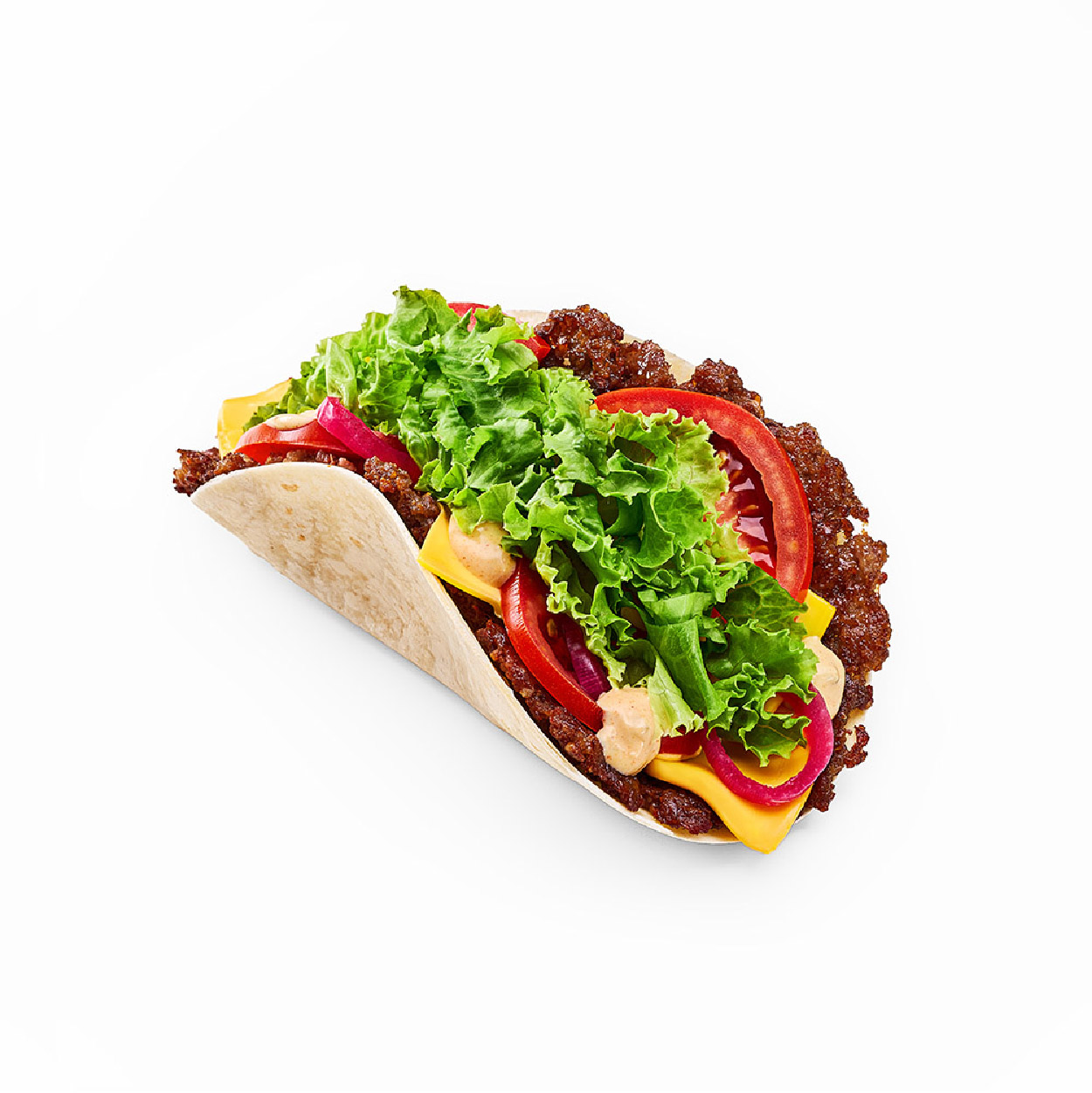 Burger Tacos