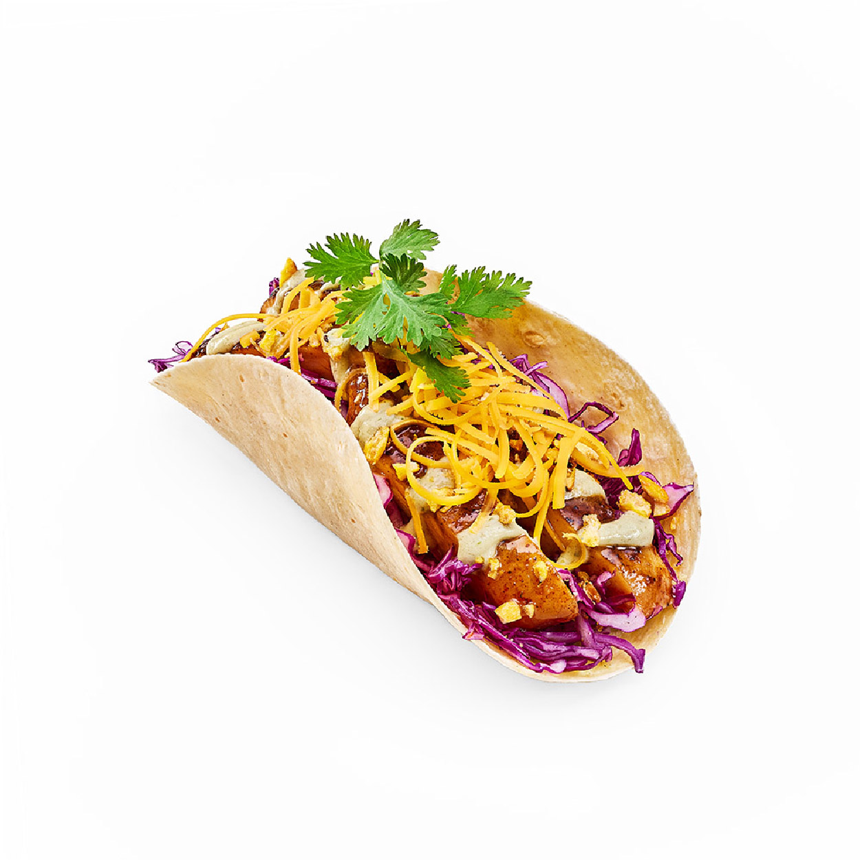 Grilled Hot Honey Chicken Tacos