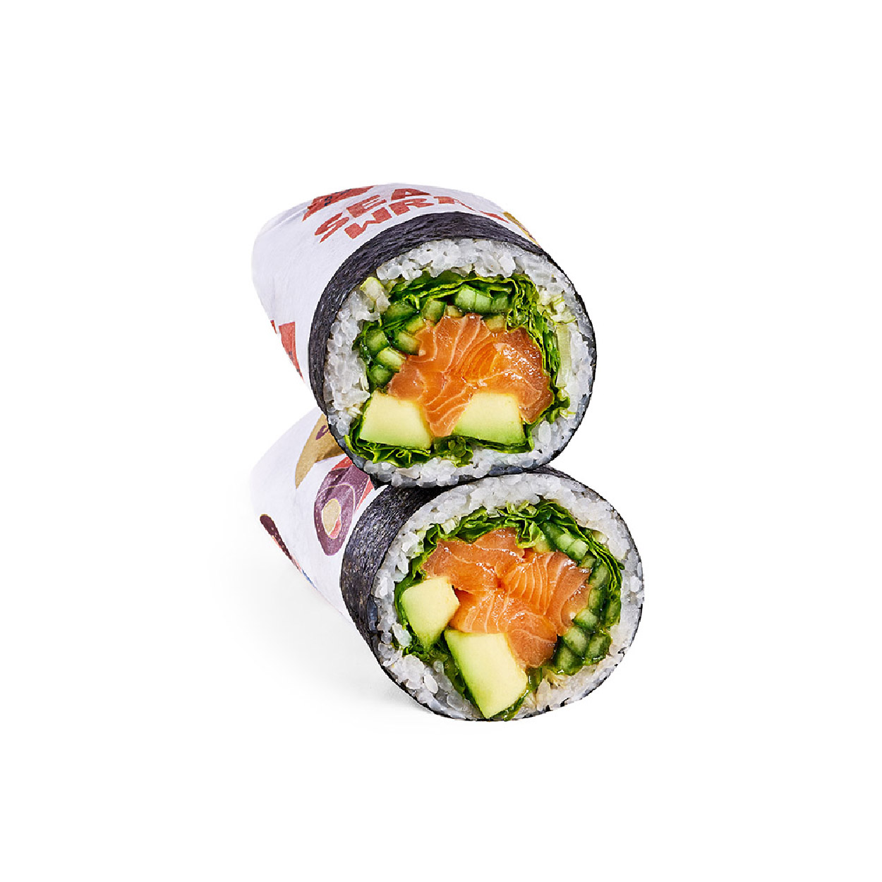 Spicy Salmon Burrito