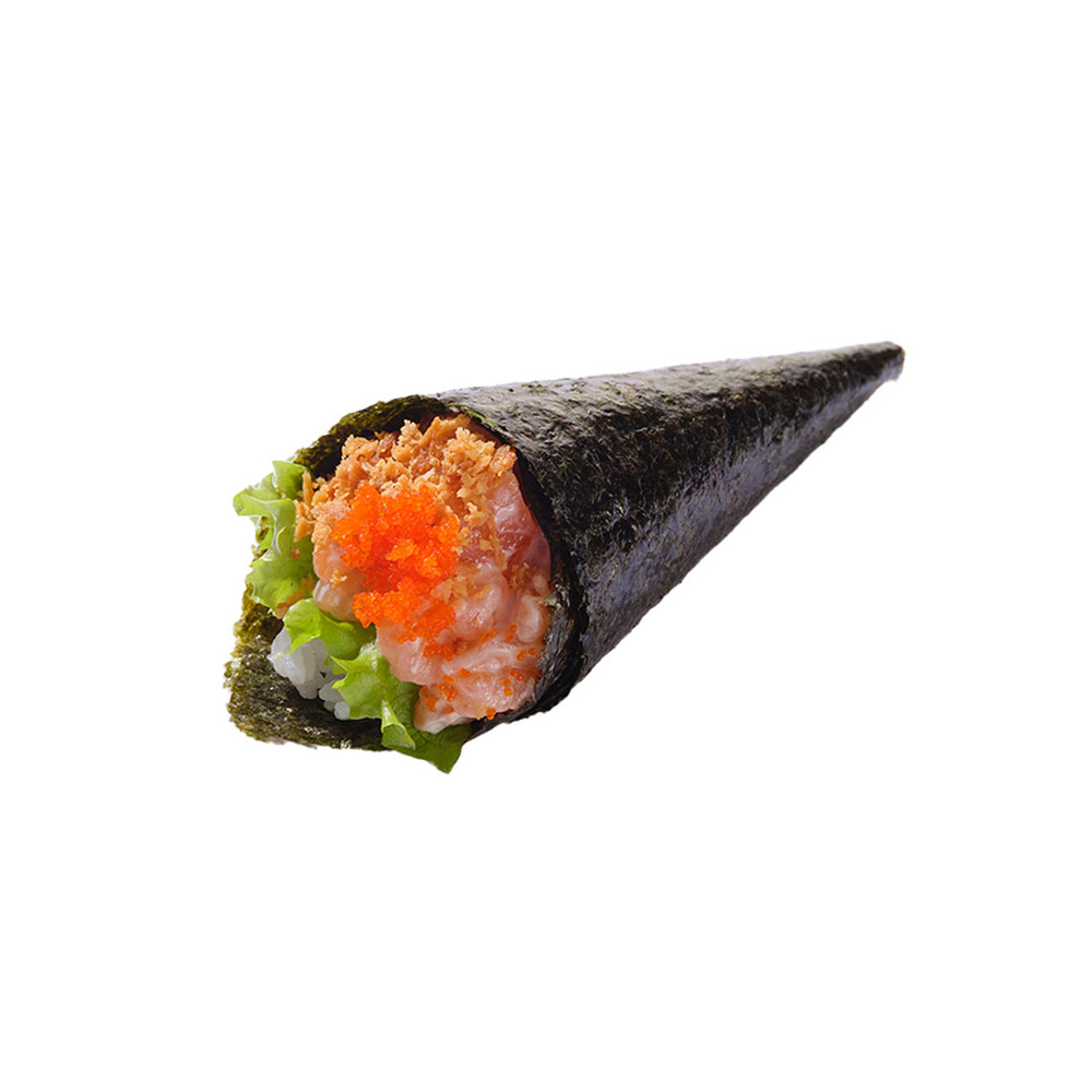 Yuzu Salmon Temaki - 1 Piece