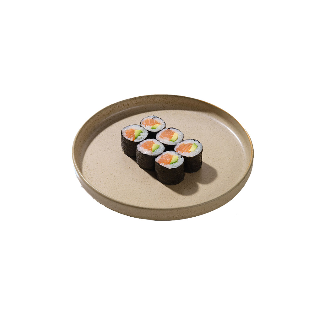 Salmon Avocado Hoso Maki