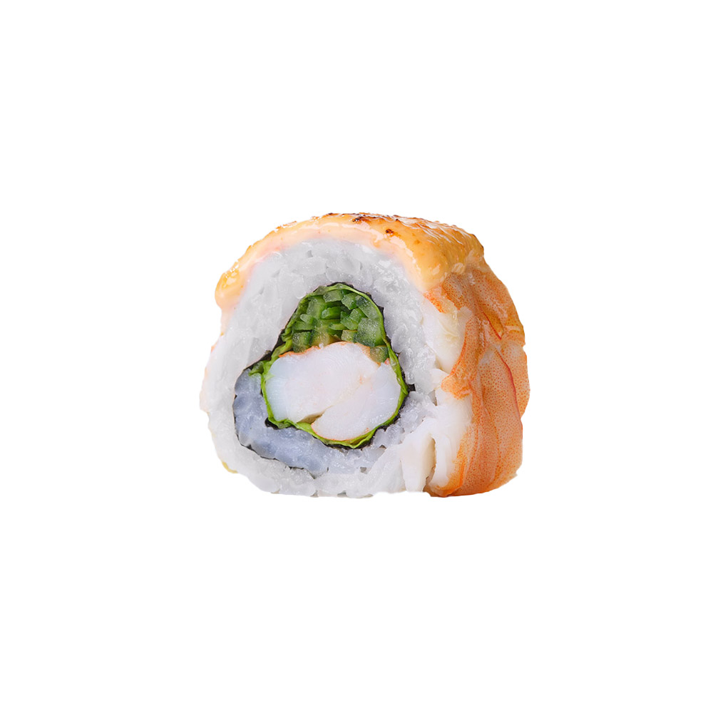 Flaming Shrimp Roll - 4 Pieces