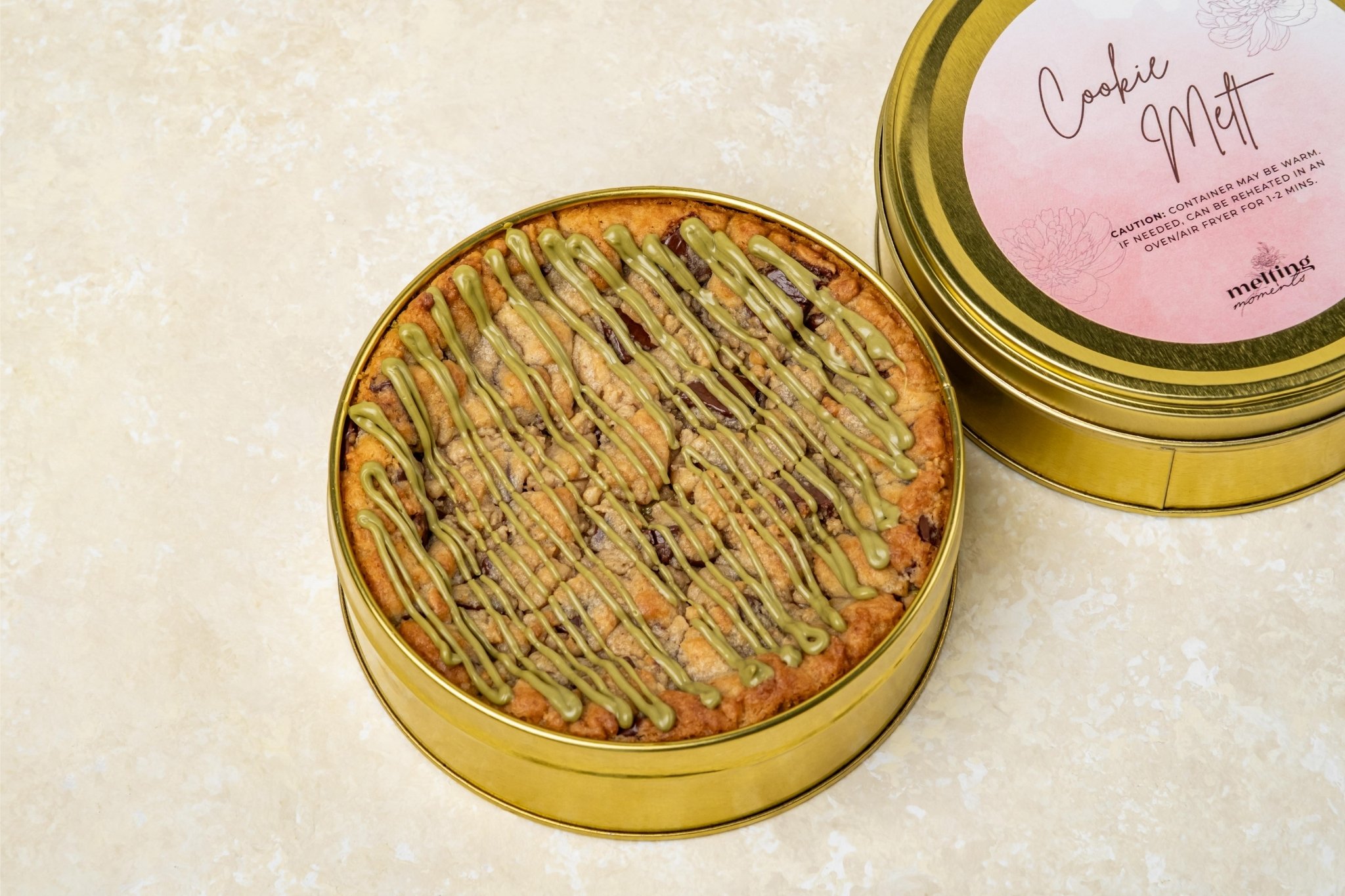 Pistachio Kunafa Cookie Melt (Serves 3-5)