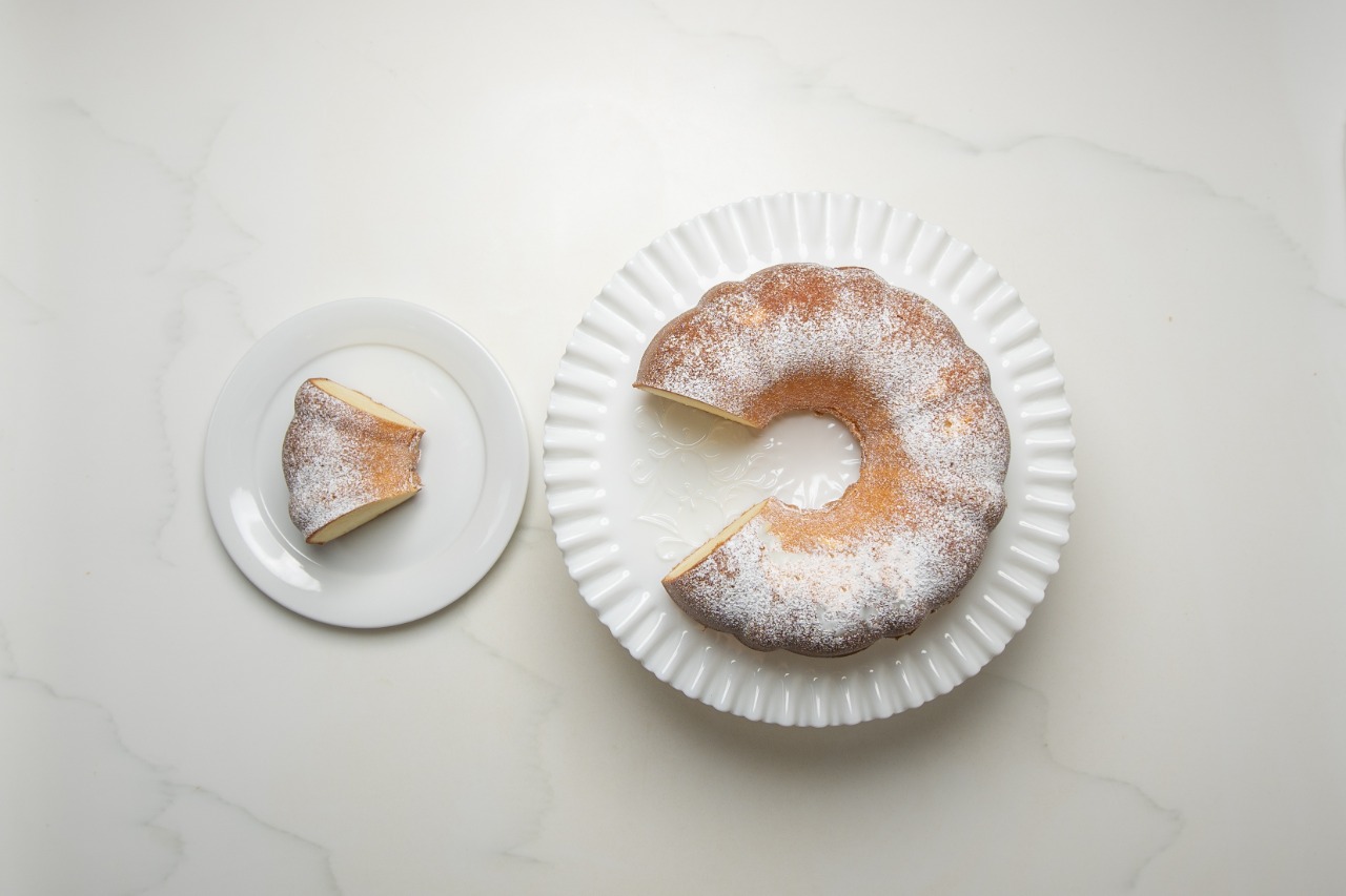 a Slice of Pound Cake