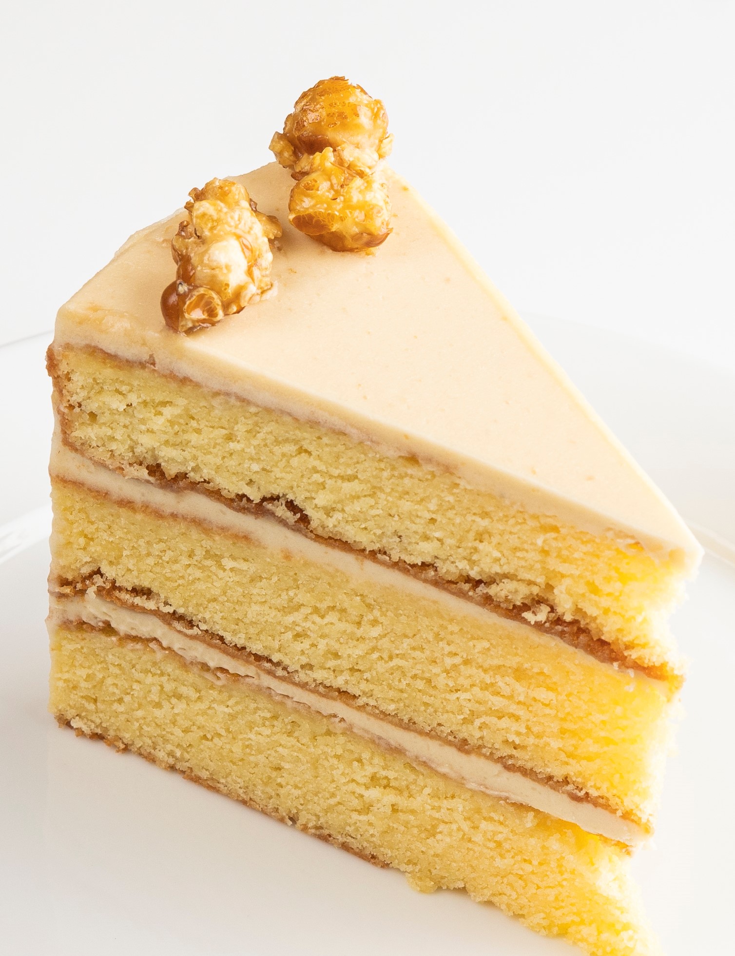 A Slice Of Caramel Cake